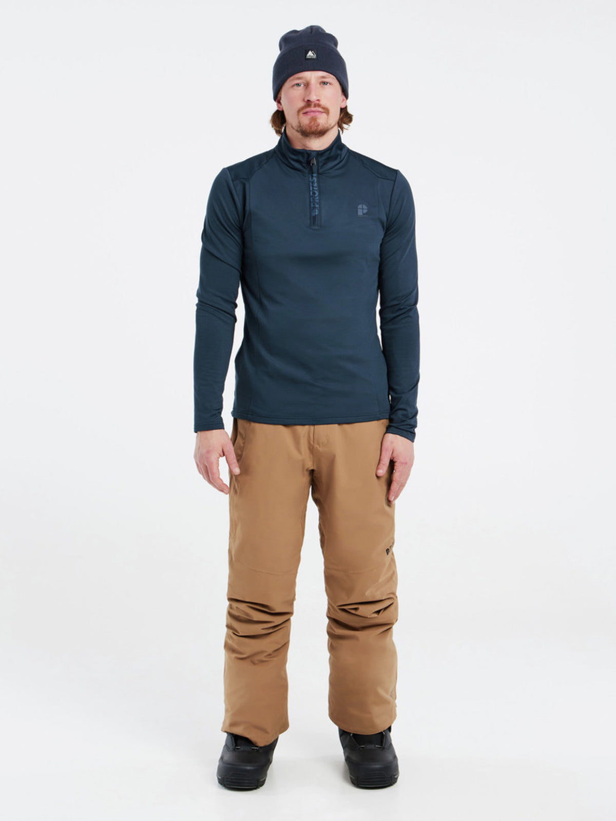 PROTEST WILL 1/4 zip top | Blue Nights