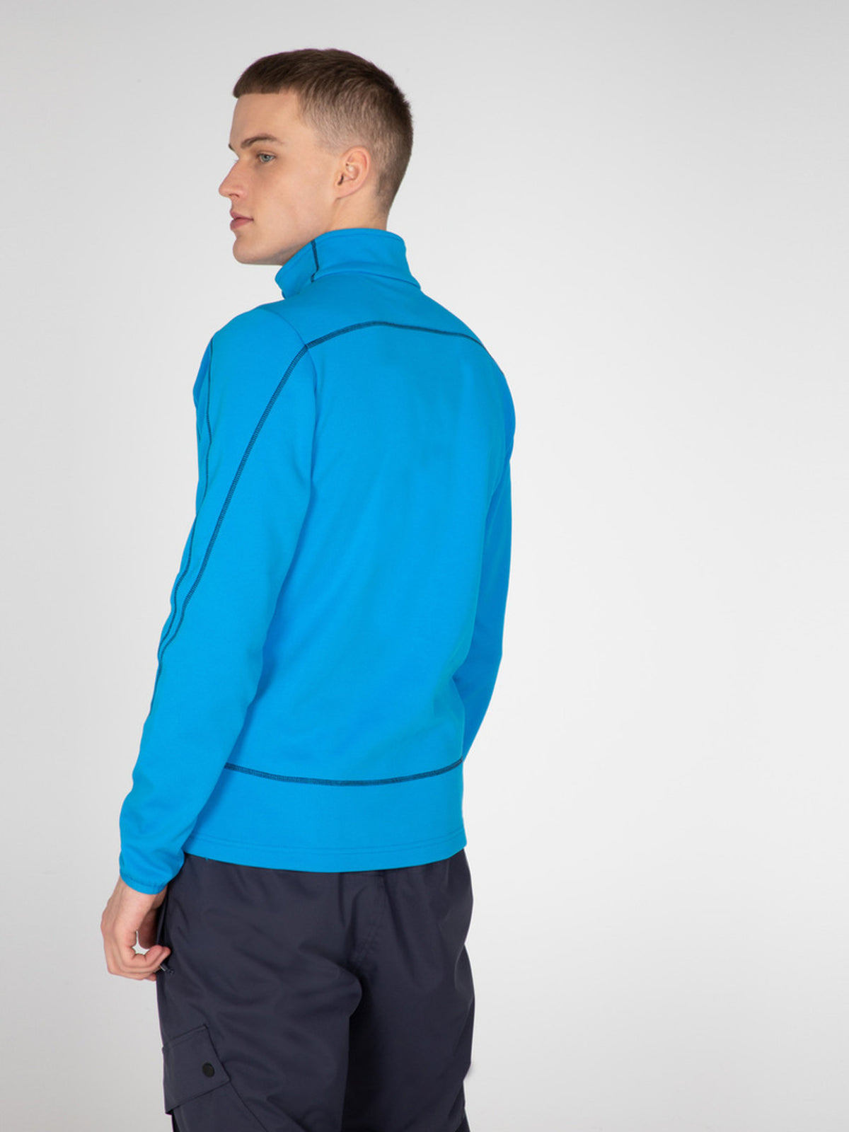 PROTEST HUMANS 1/4 zip top | Marlin Blue