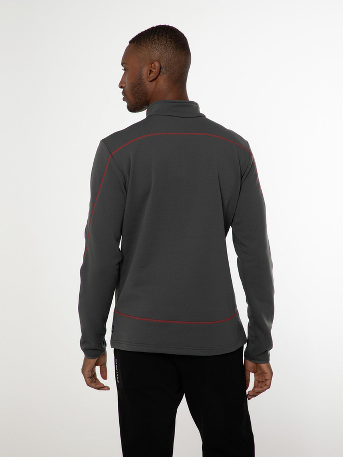 PROTEST HUMANS 1/4 zip top | Huntergreen