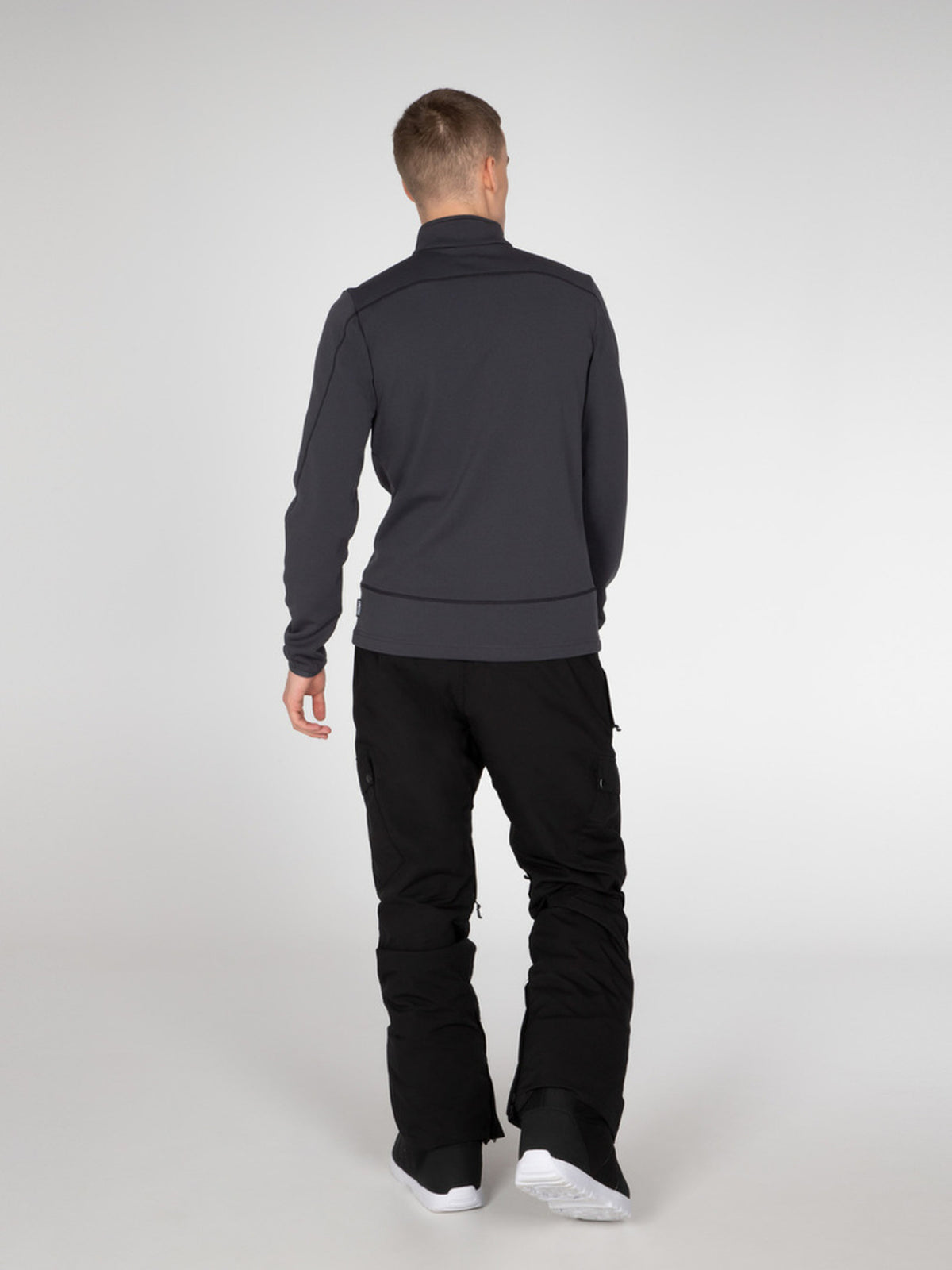 PROTEST HUMANS 1/4 zip top | Asphalt