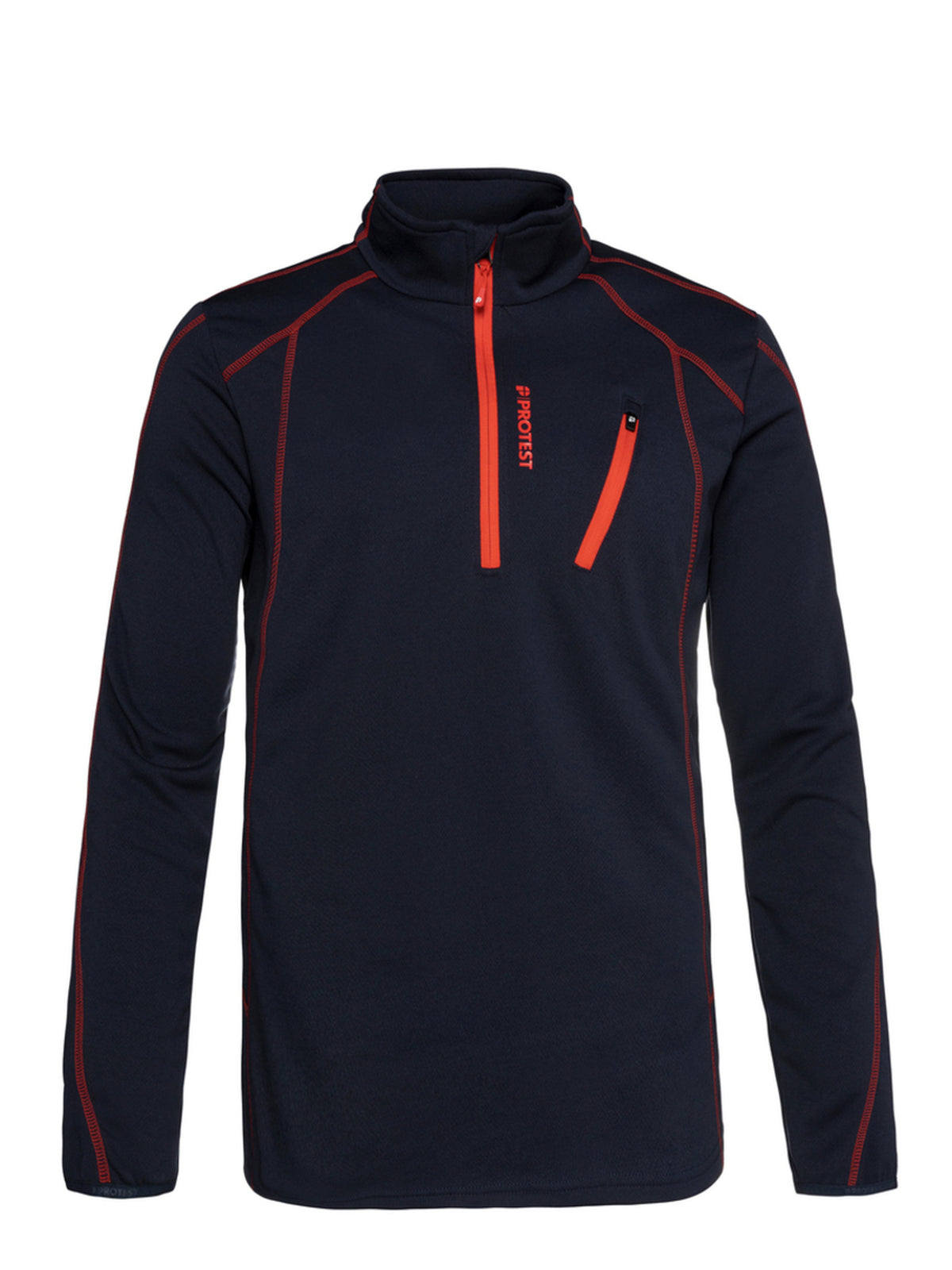 PROTEST HUMANS 1/4 zip top | Space Blue
