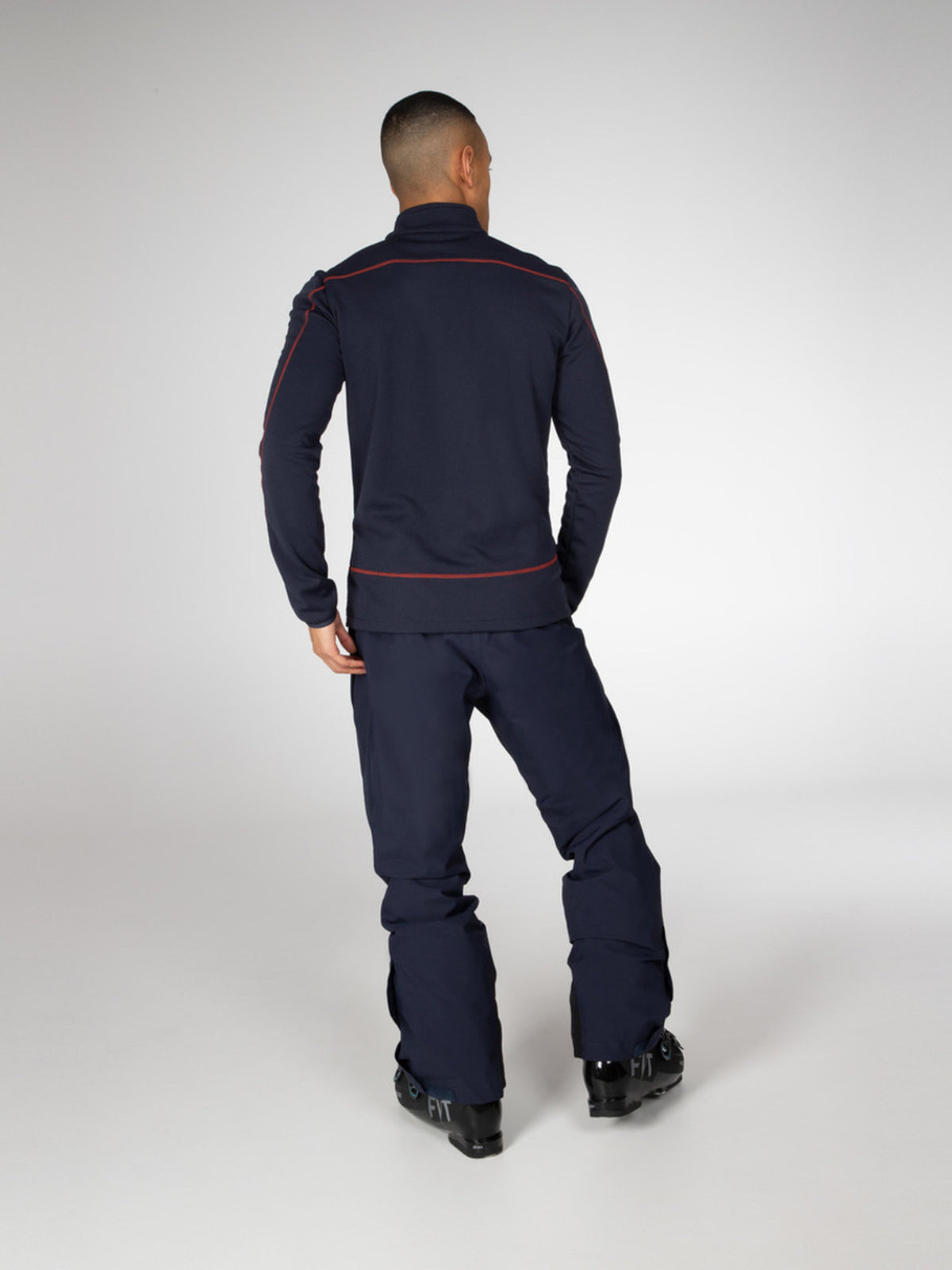 PROTEST HUMANS 1/4 zip top | Space Blue