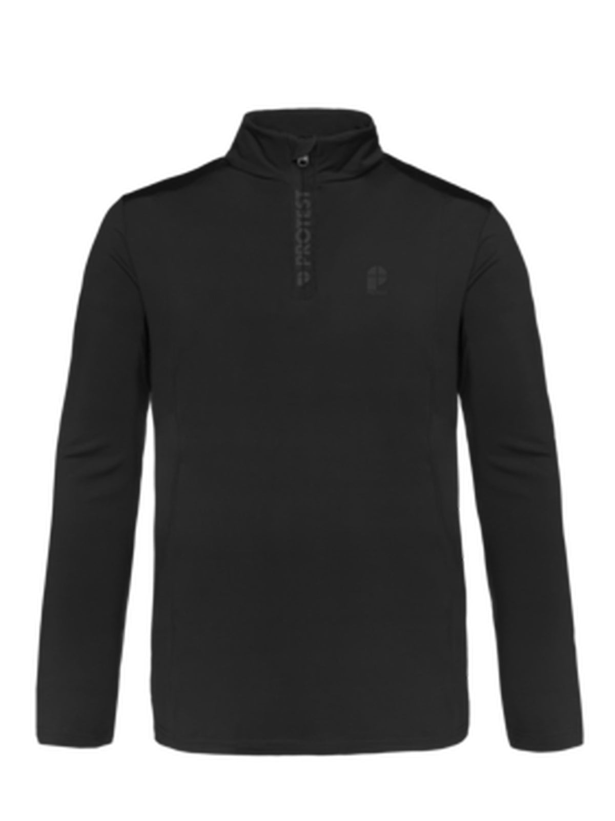 PROTEST REWILL 1/4 Zip Active Top | True Black