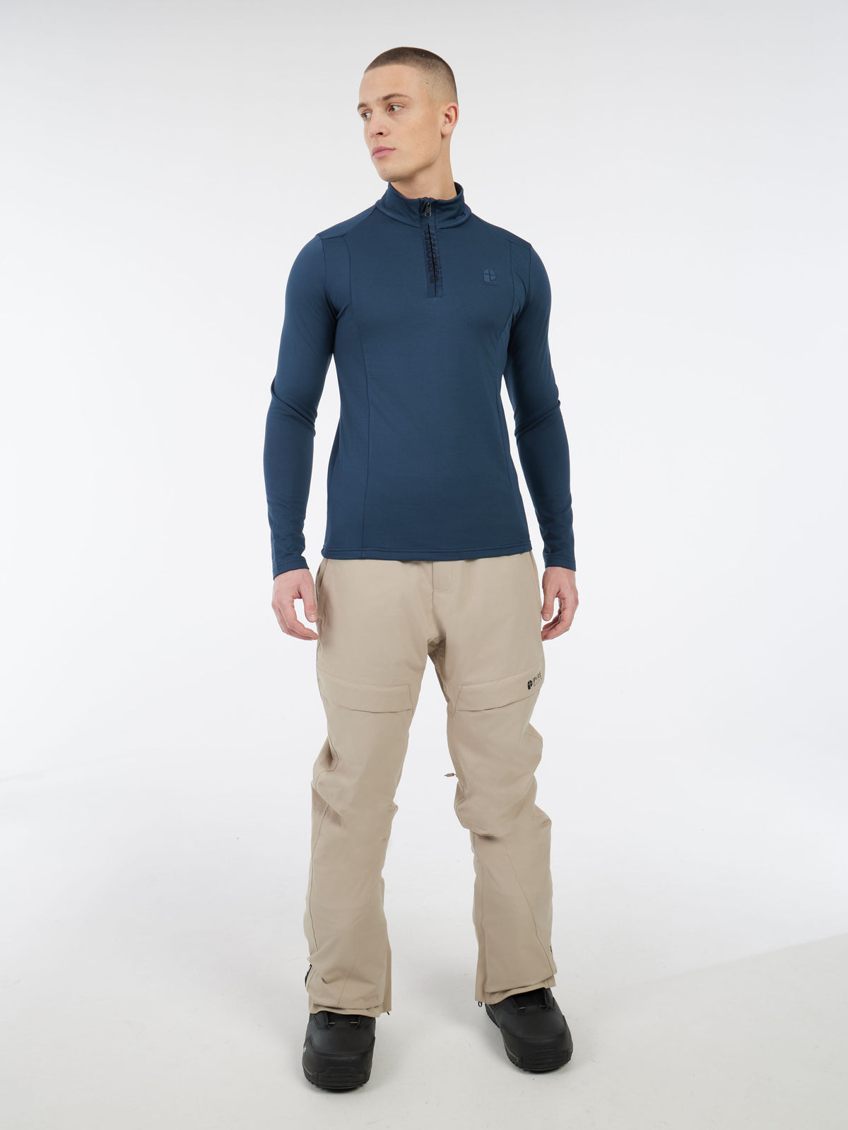 PROTEST REWILL 1/4 Zip Active Top | Twilight navy