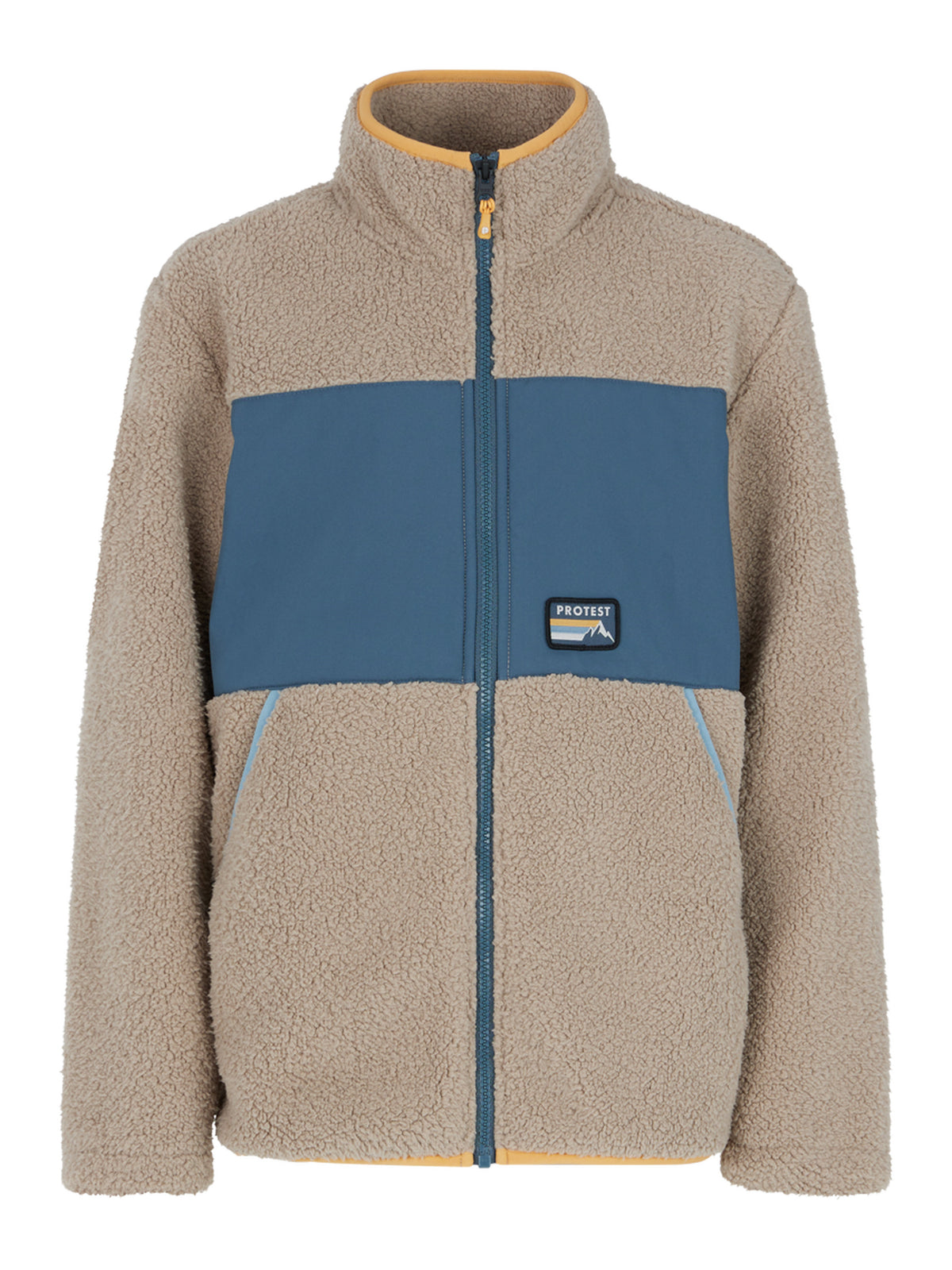 PROTEST PRTBARTIS JR fullziptop | BambooBeige