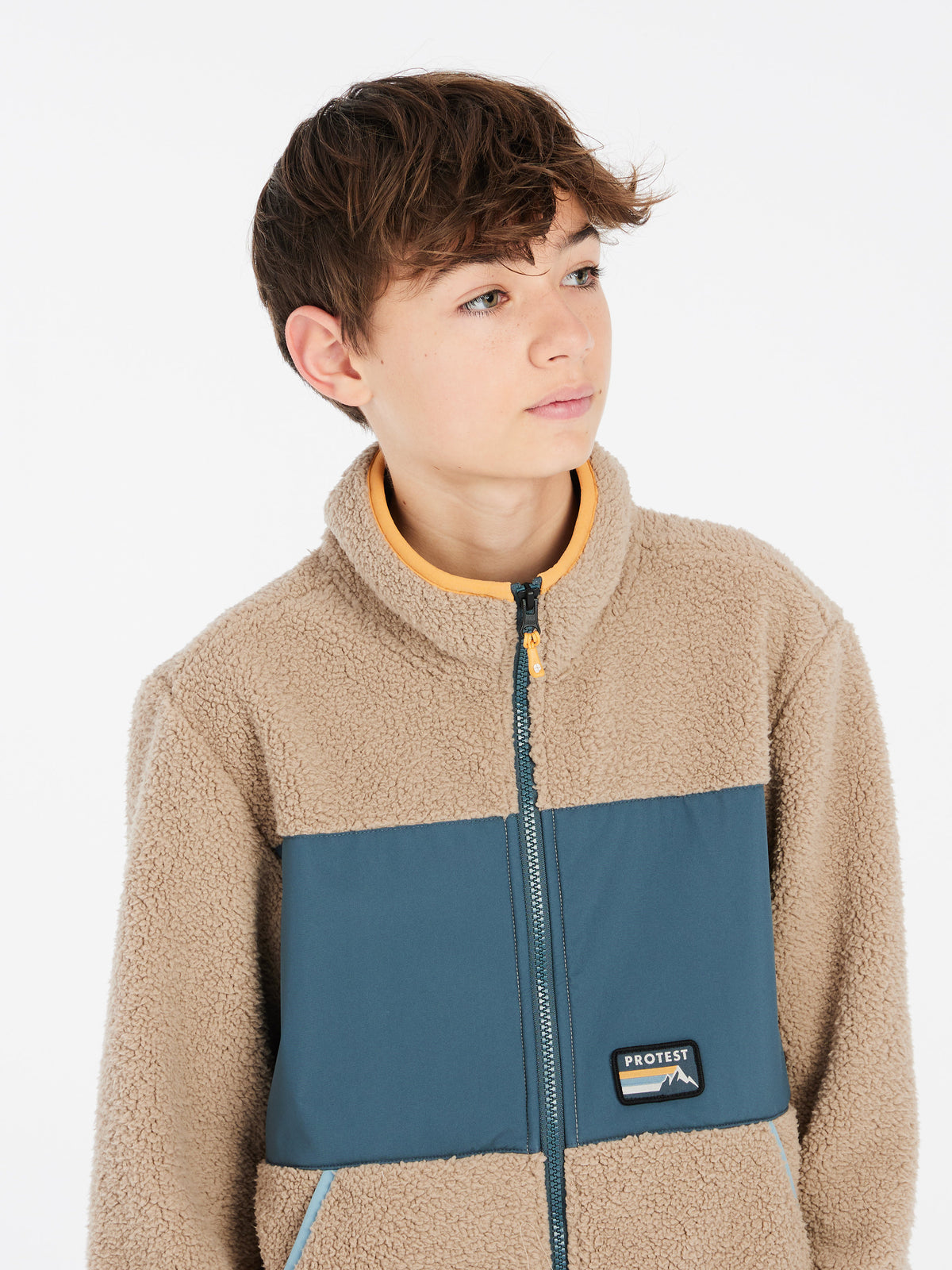 PROTEST PRTBARTIS JR fullziptop | BambooBeige