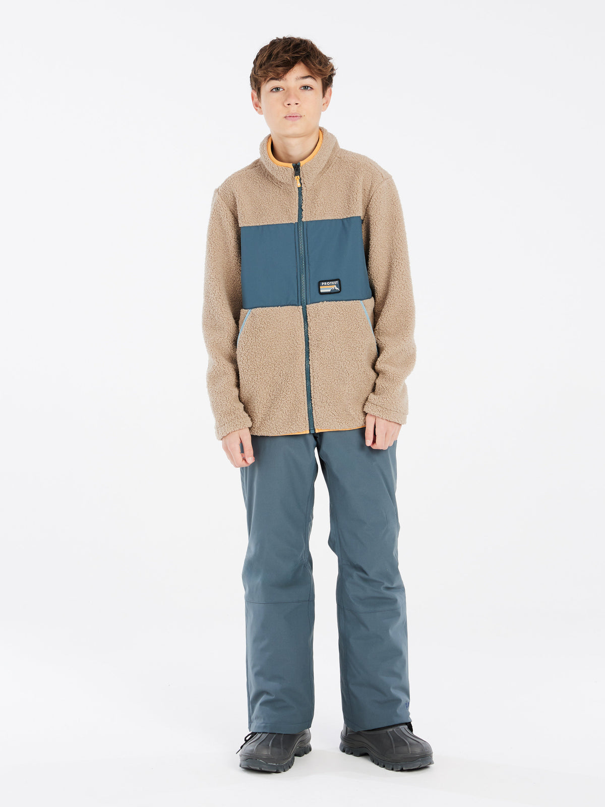 PROTEST PRTBARTIS JR fullziptop | BambooBeige