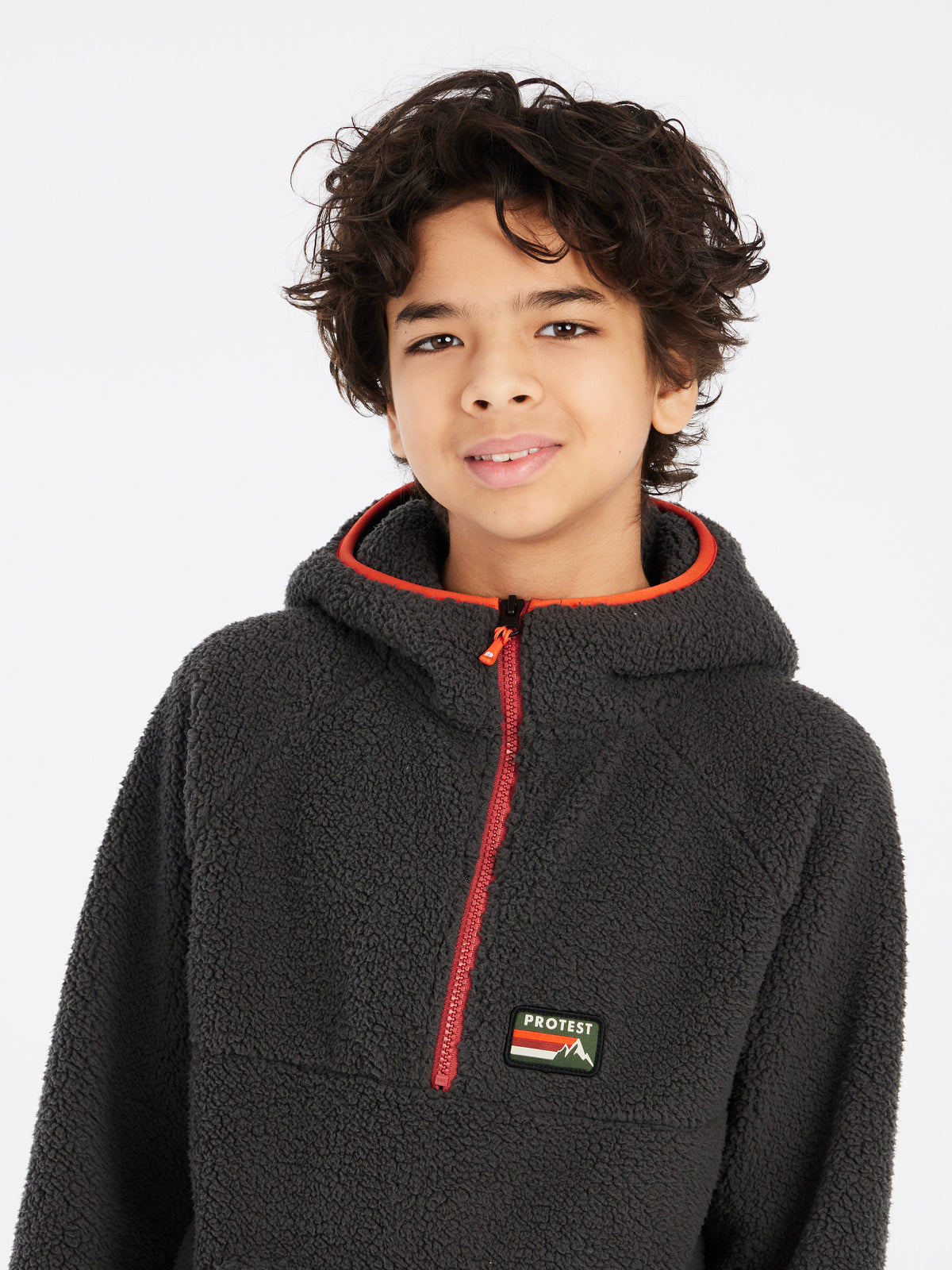 PROTEST PRTCULT JR hoody | Deep Grey