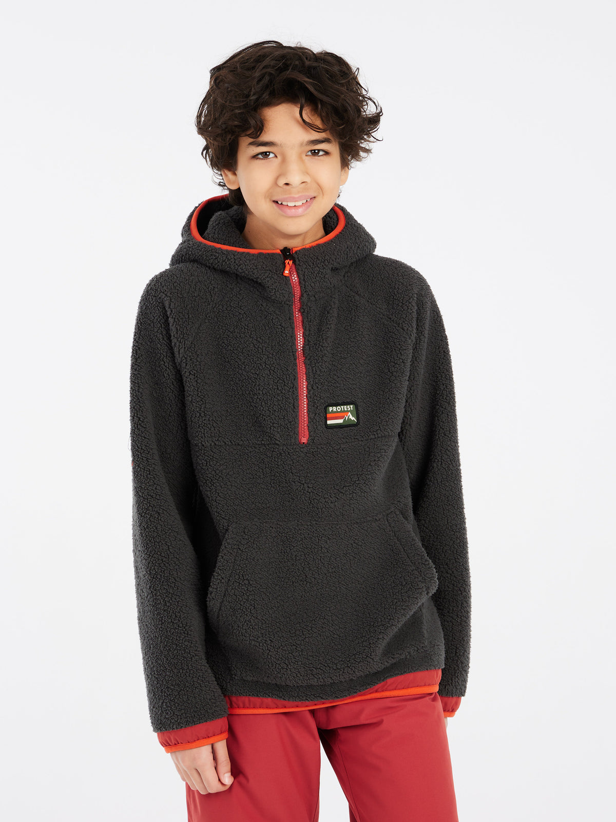 PROTEST PRTCULT JR hoody | Deep Grey