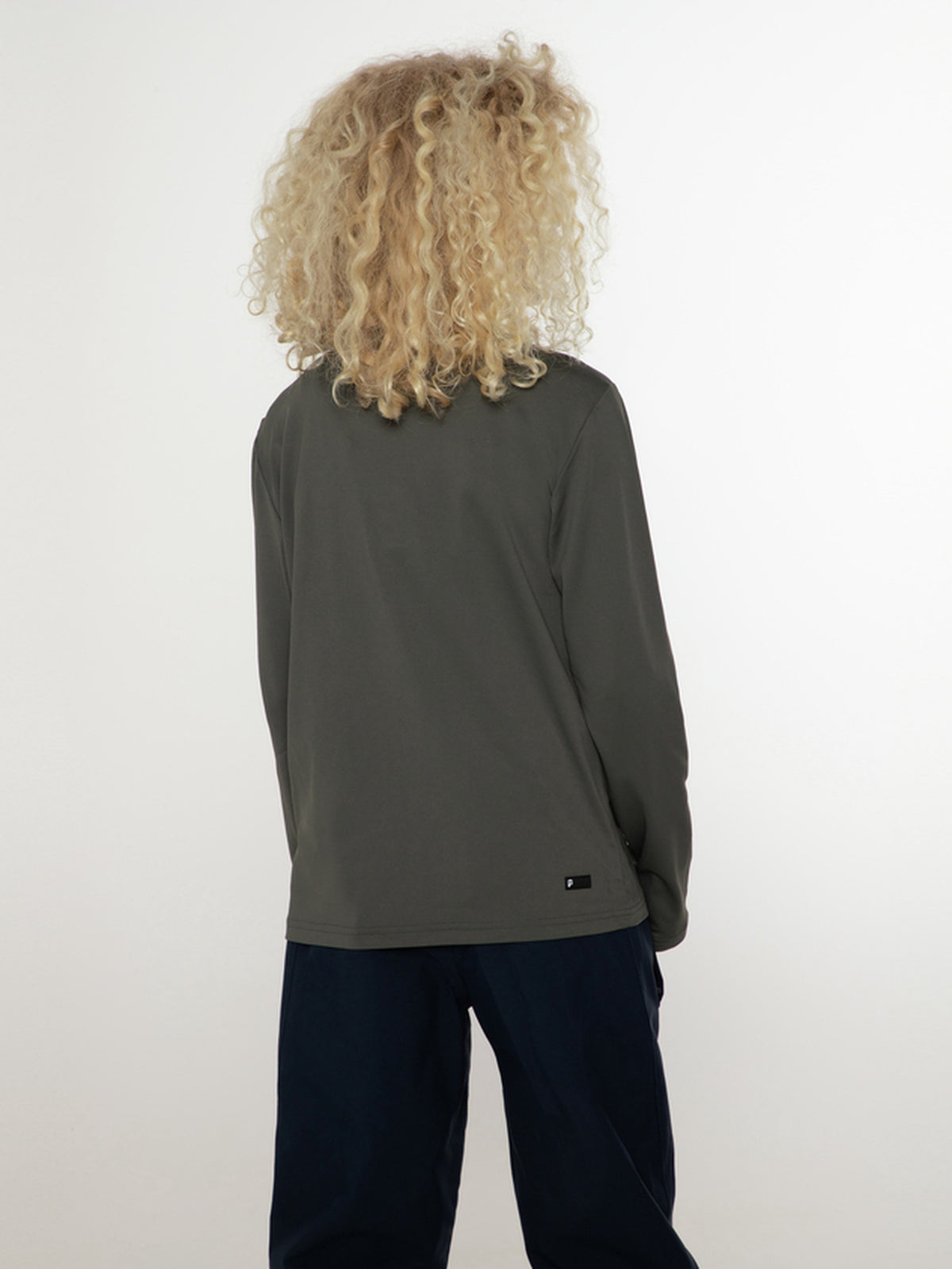 PROTEST WILLOWY JR 1/4 zip top | Huntergreen