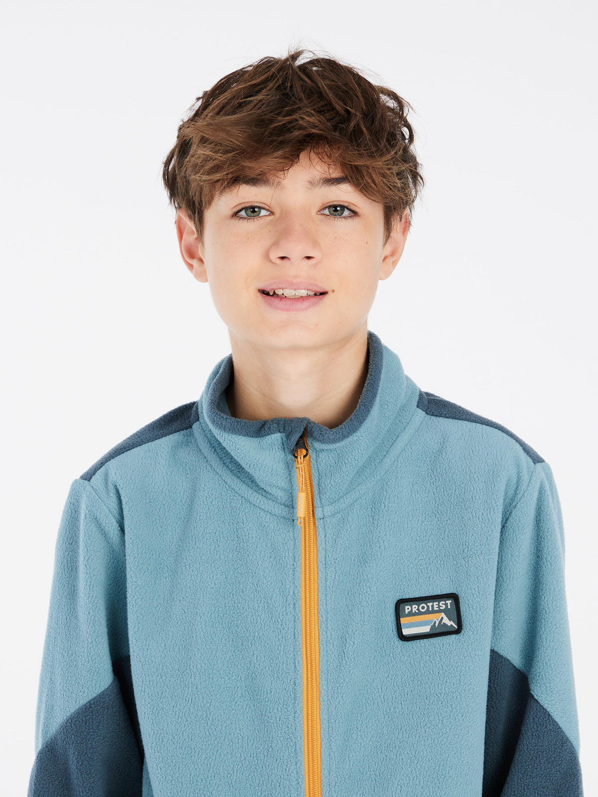 PROTEST PRTKUNO JR fullziptop | Steel Blue