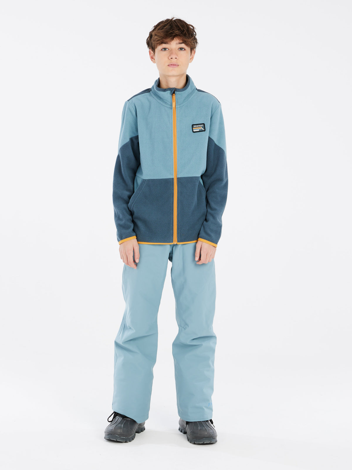 PROTEST PRTKUNO JR fullziptop | Steel Blue