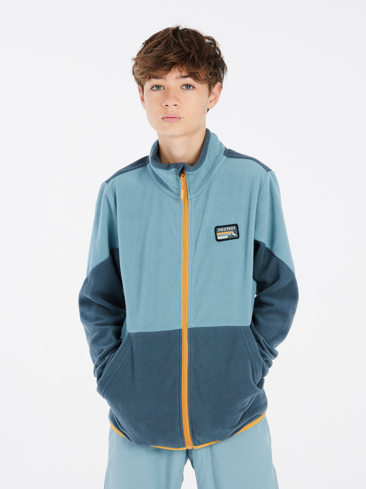 PROTEST PRTKUNO JR fullziptop | Steel Blue
