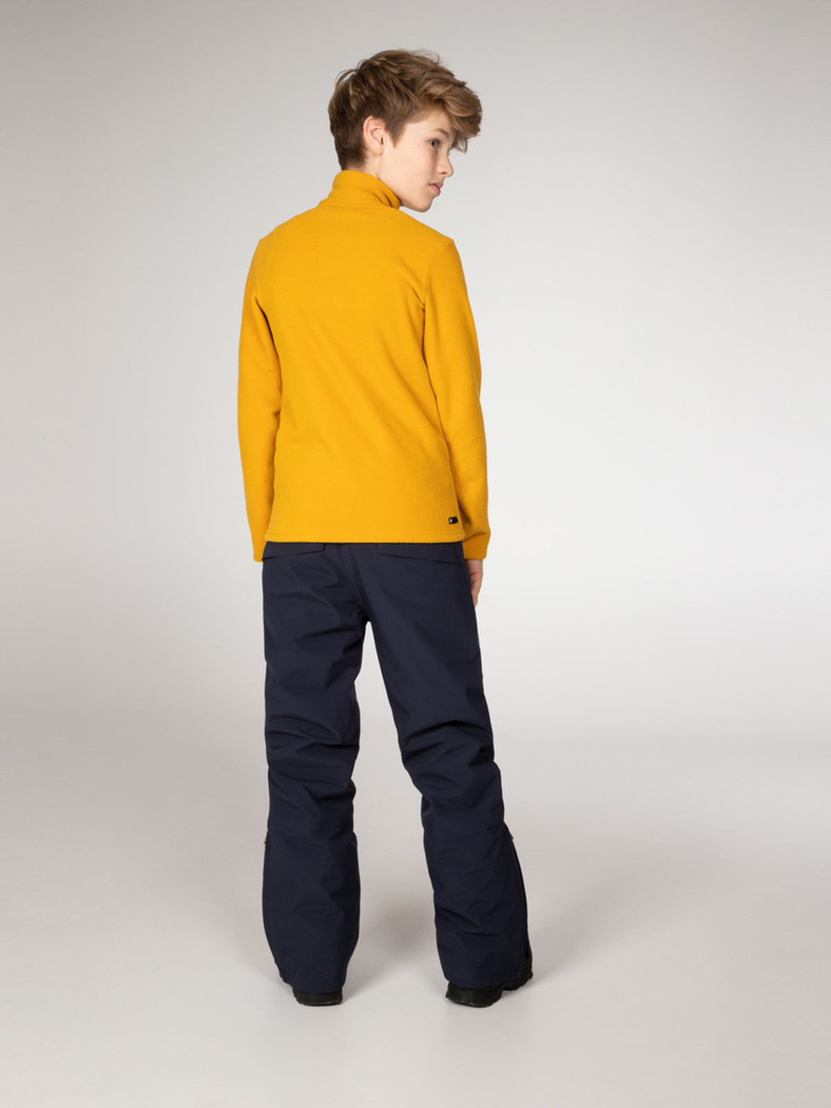 PROTEST PERFECTY JR 1/4 zip top | Dark Yellow