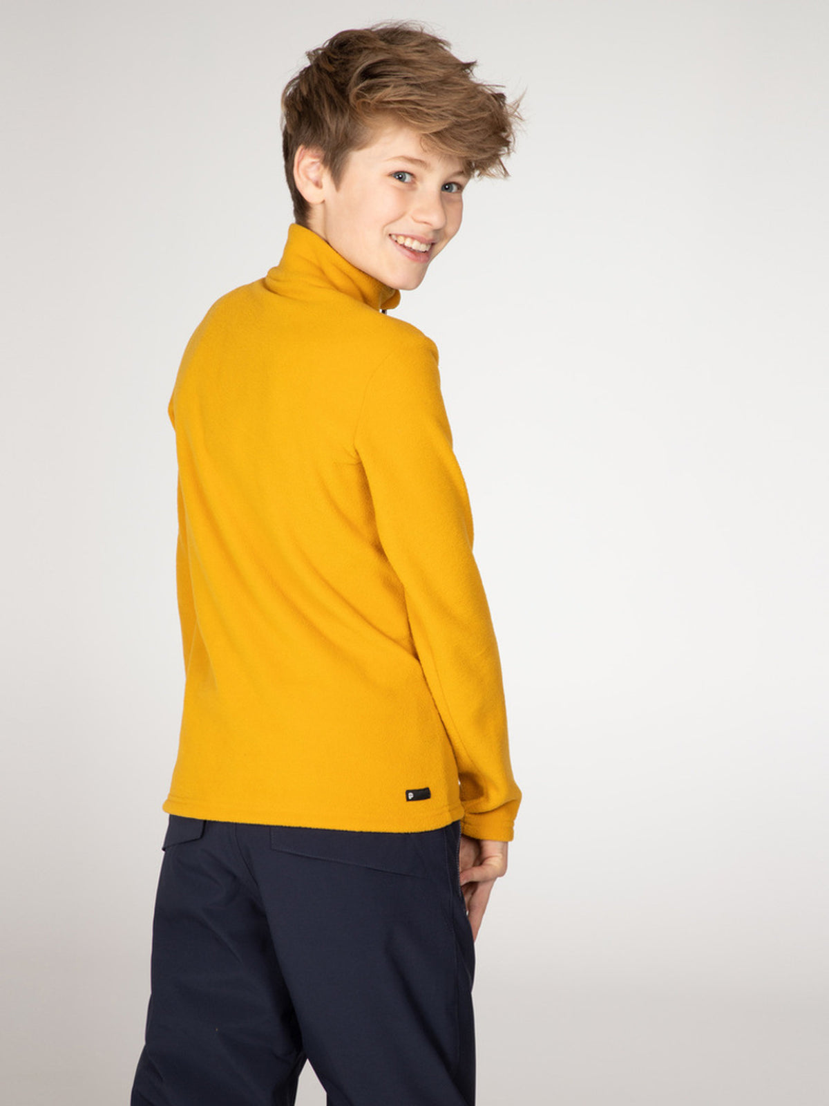 PROTEST PERFECTY JR 1/4 zip top | Dark Yellow