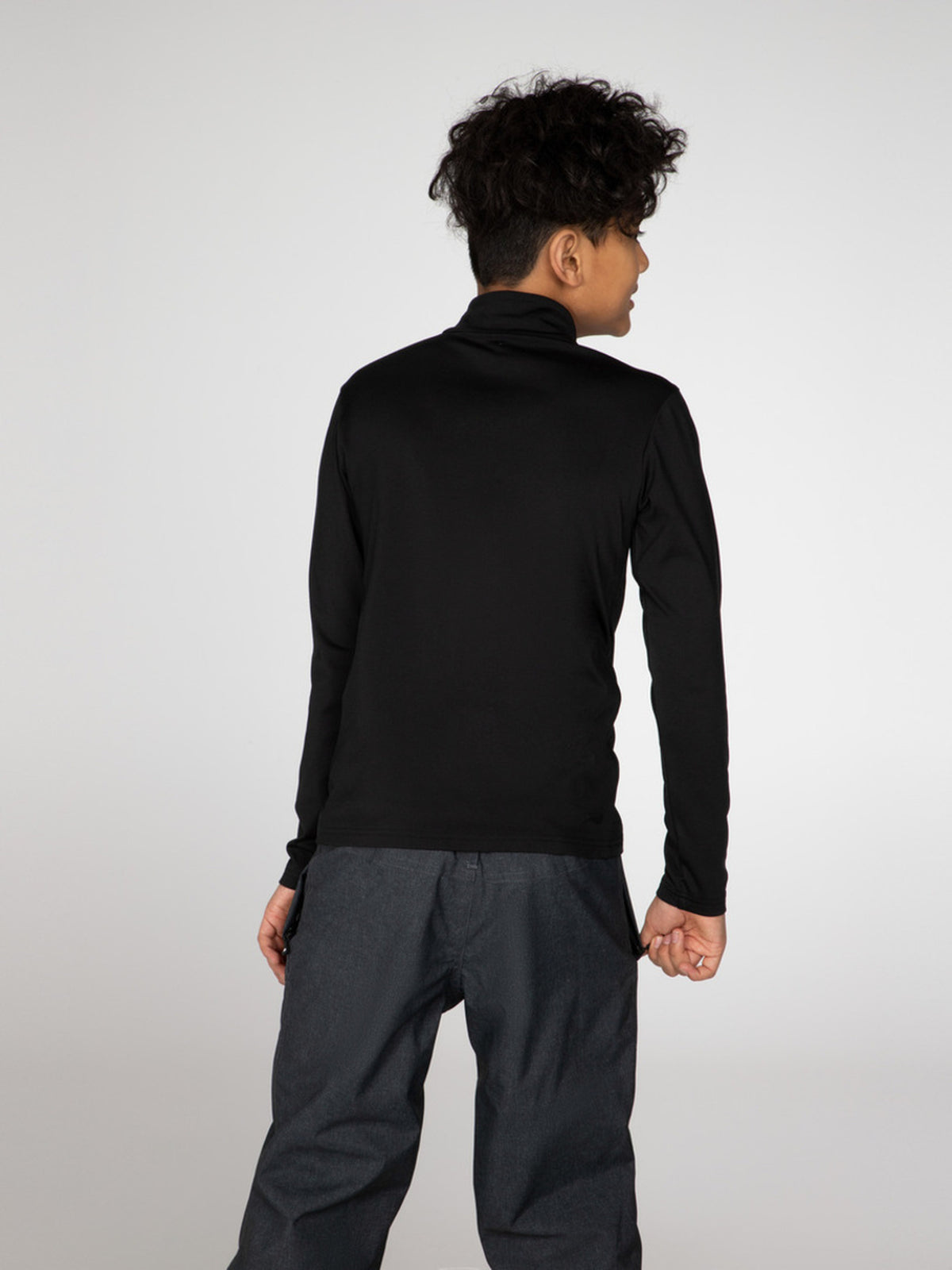 PROTEST PERFECTY JR 1/4 zip top | True Black