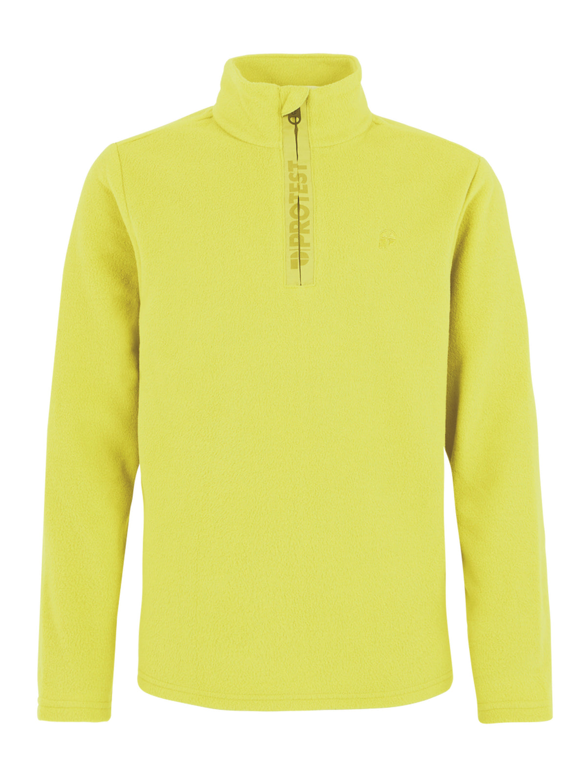 PROTEST PERFECTY JR 1/4 zip top | Limone