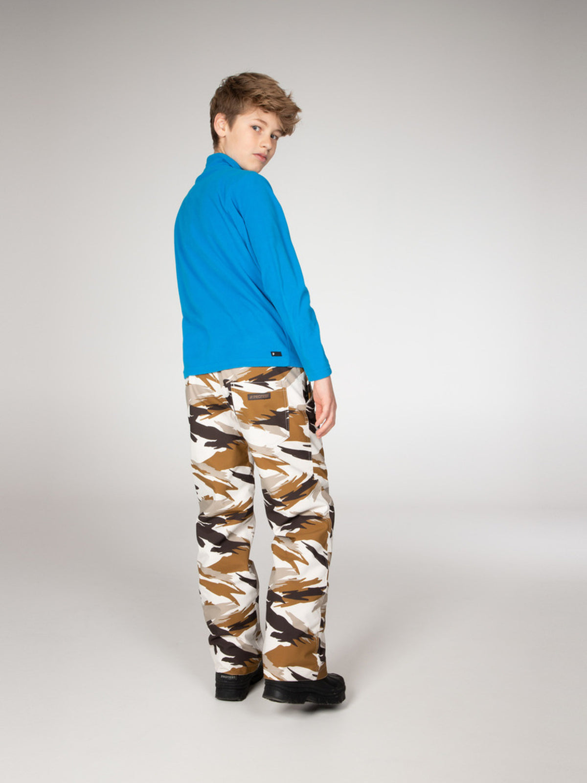 PROTEST PERFECTY JR 1/4 zip top | Marlin Blue