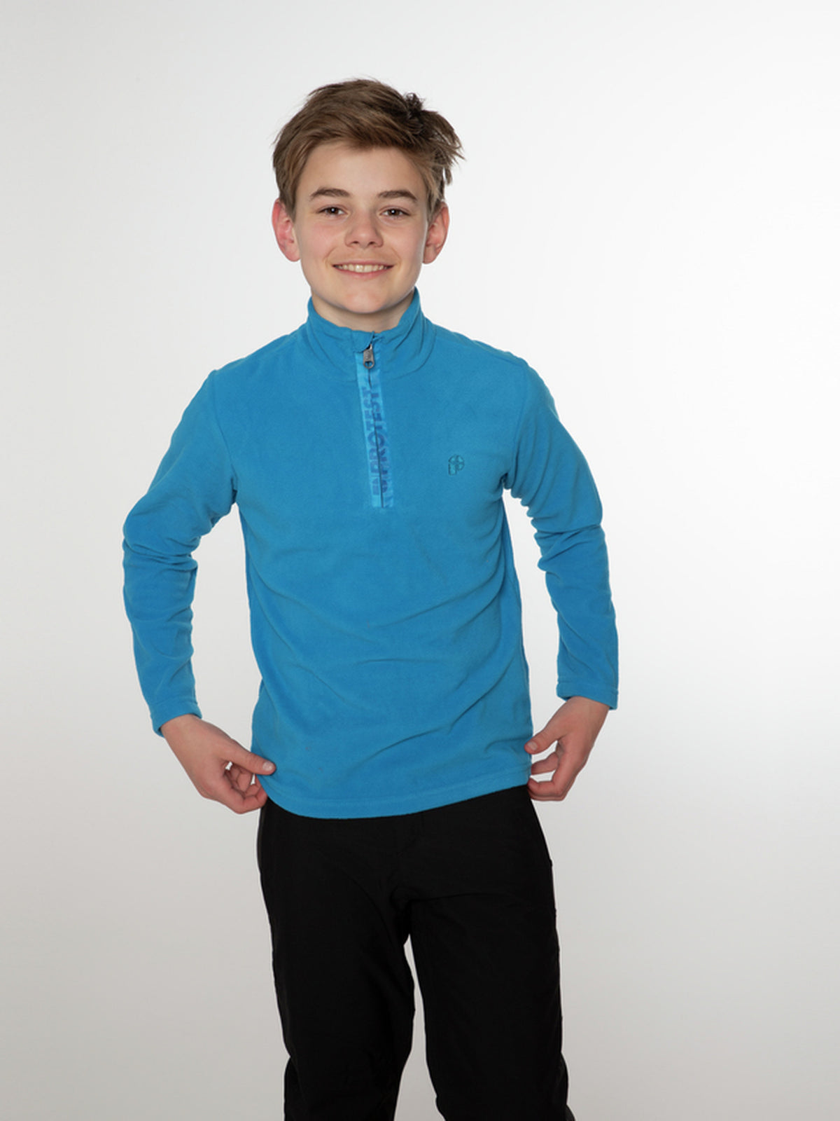 PROTEST PERFECTY JR 1/4 zip top | Marlin Blue