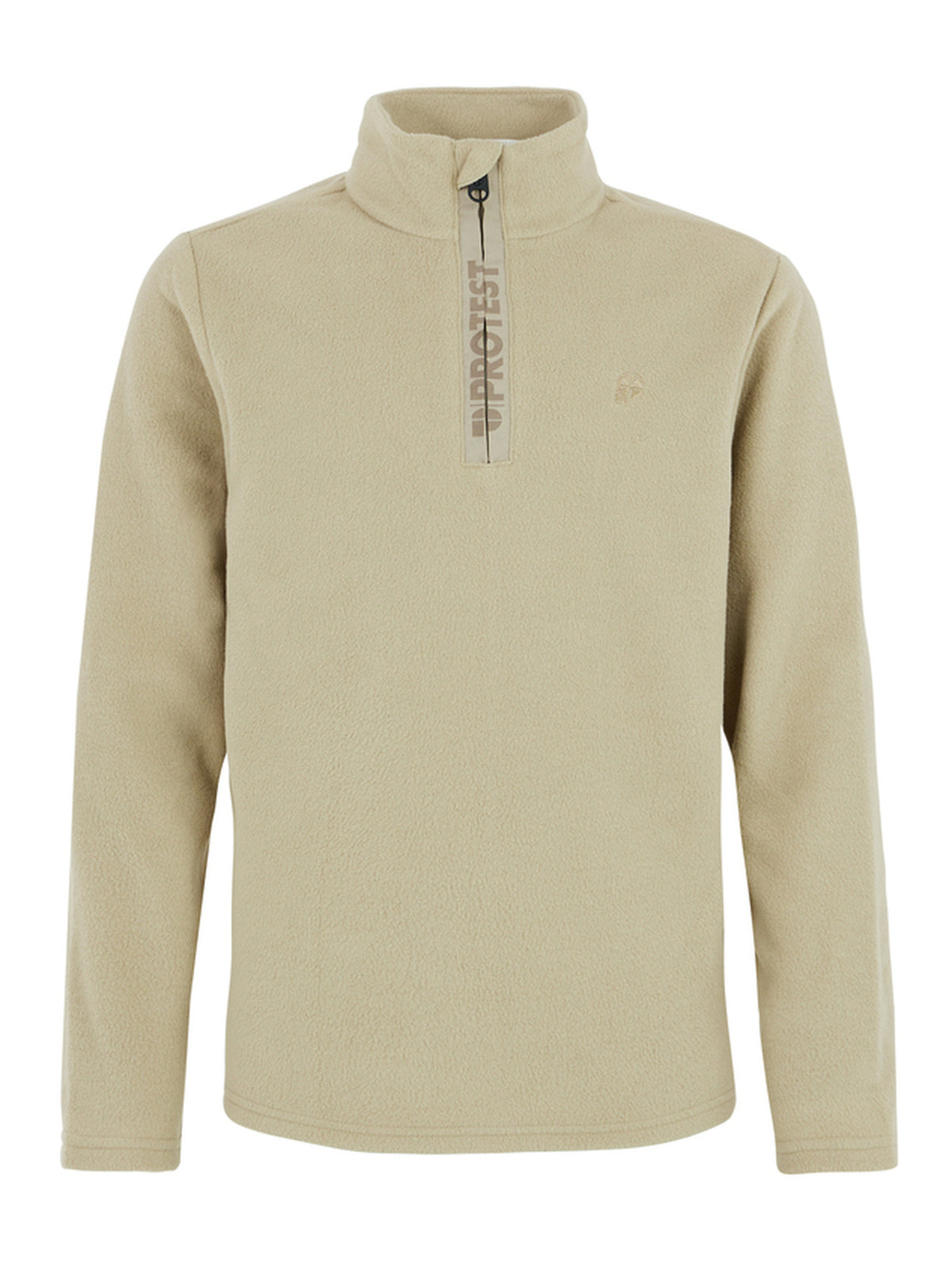 PROTEST PERFECTY JR 1/4 zip top | BambooBeige