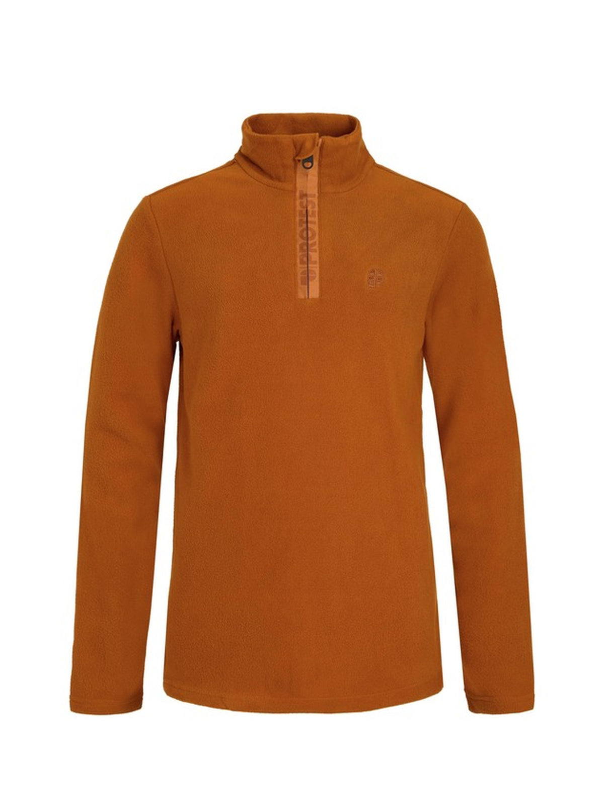 PROTEST PERFECTY JR 1/4 zip top | Umberorange