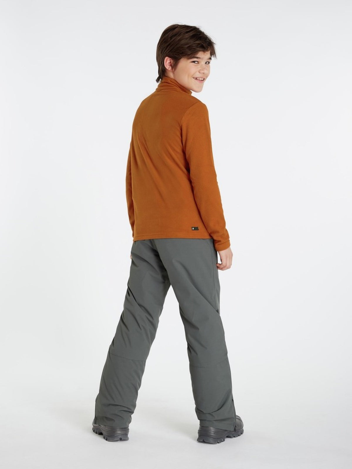 PROTEST PERFECTY JR 1/4 zip top | Umberorange