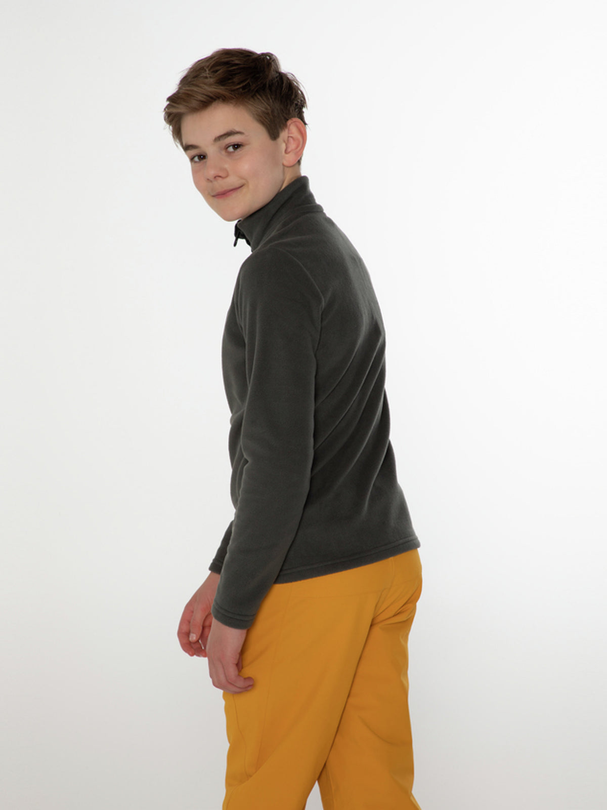 PROTEST PERFECTY JR 1/4 zip top | Huntergreen