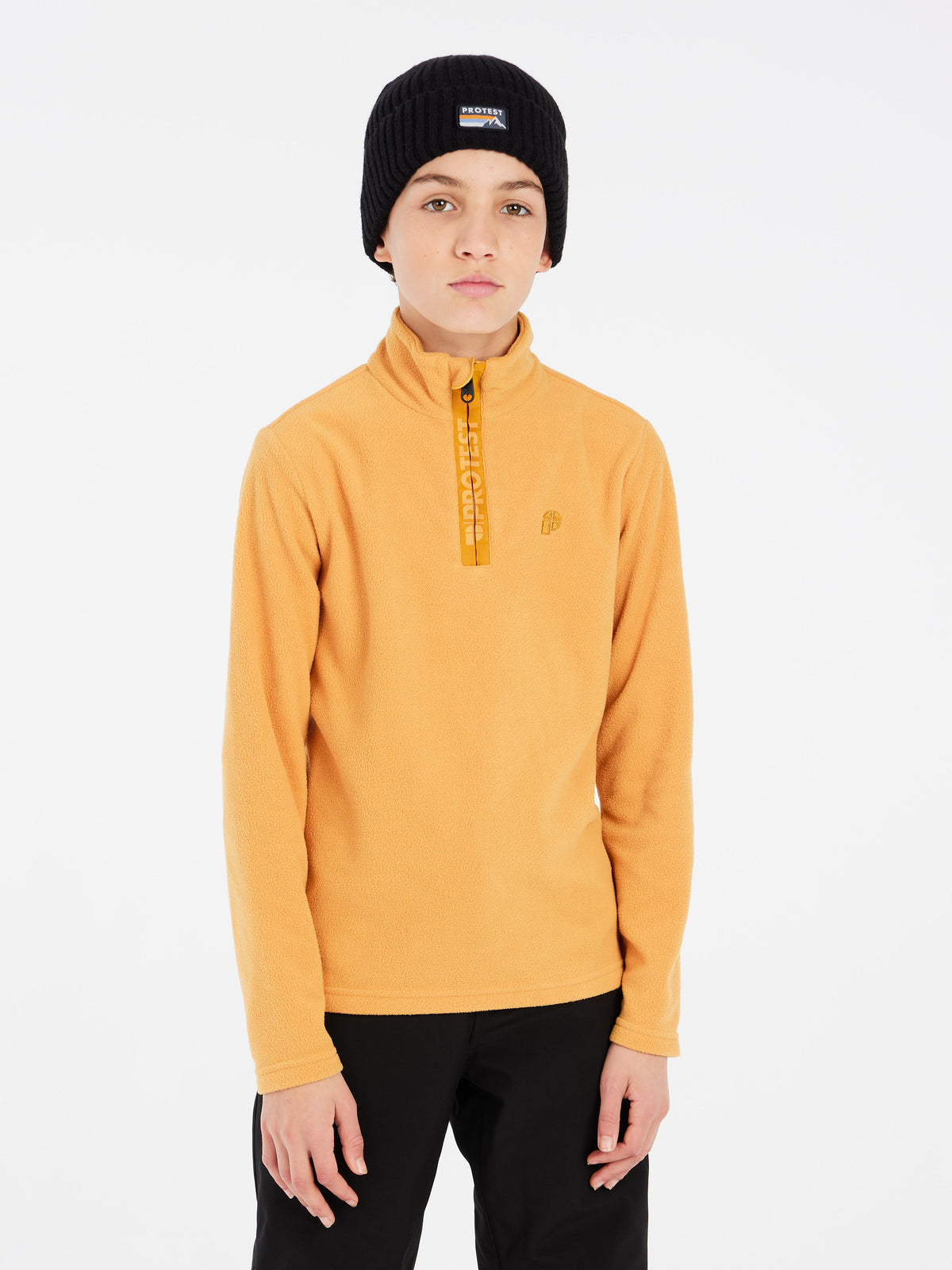 PROTEST PERFECTY JR 1/4 zip top | Cab Yellow