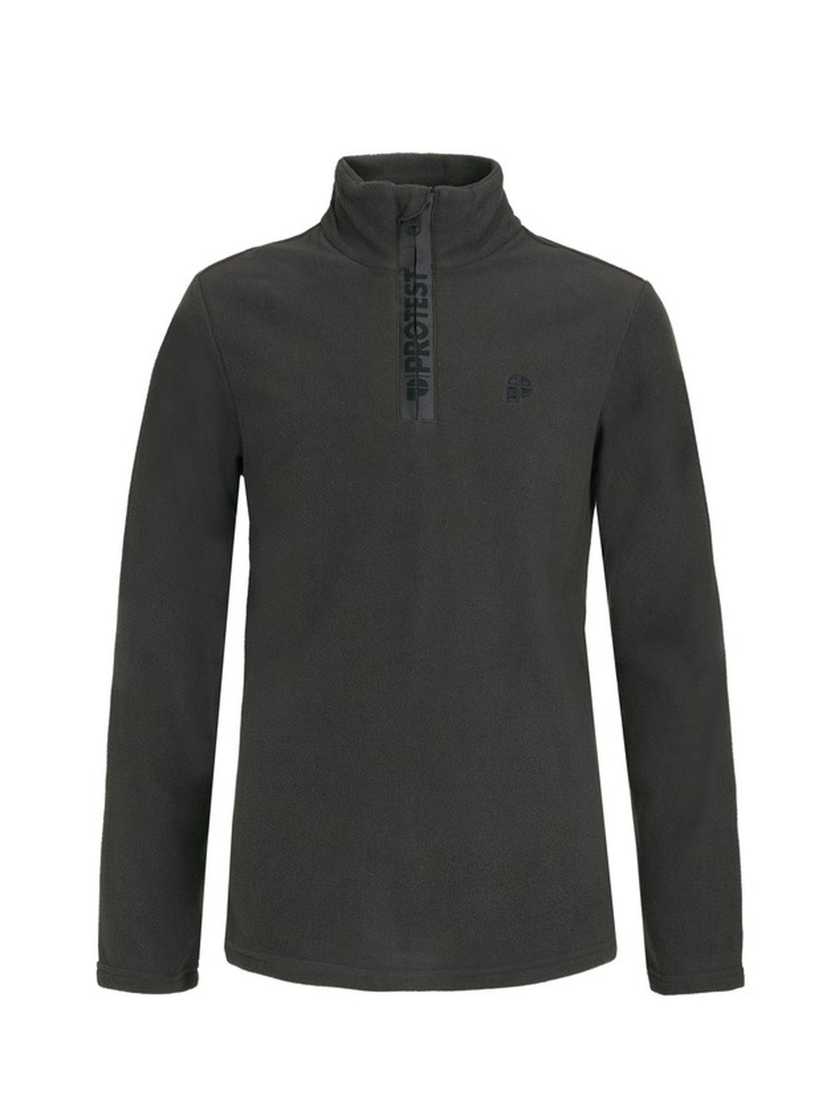 PROTEST PERFECTY JR 1/4 zip top | Deep Grey
