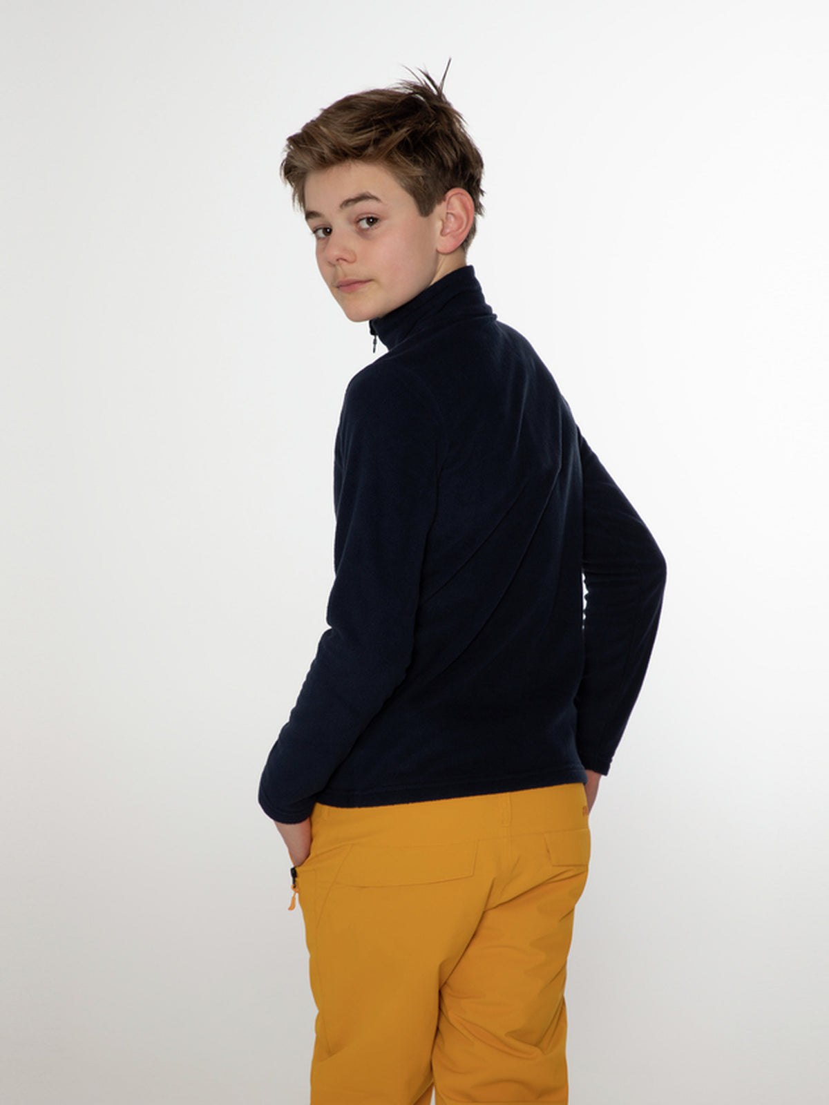 PROTEST PERFECTY JR 1/4 zip top | Deep Ocean
