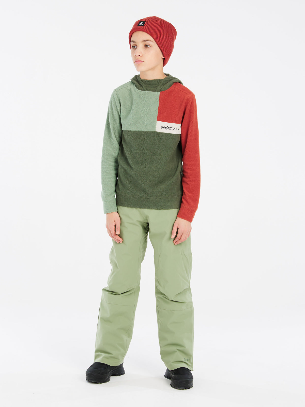 PROTEST PRTTATOON JR hoody | Thyme