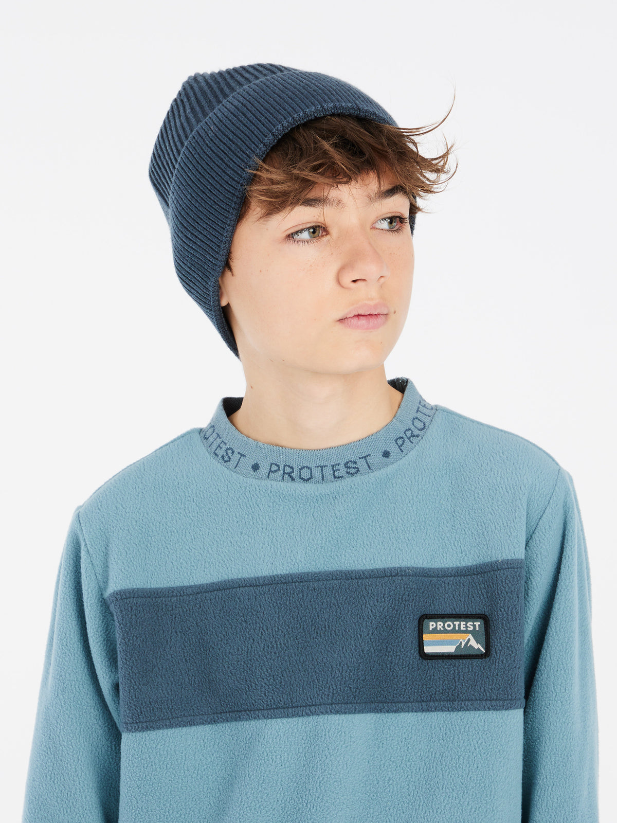 PROTEST PRTBIBOBO JR crewneck | Steel Blue