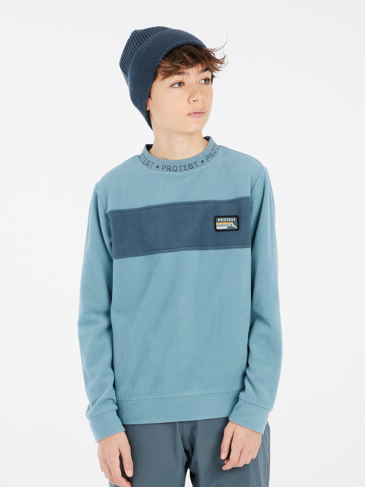 PROTEST PRTBIBOBO JR crewneck | Steel Blue