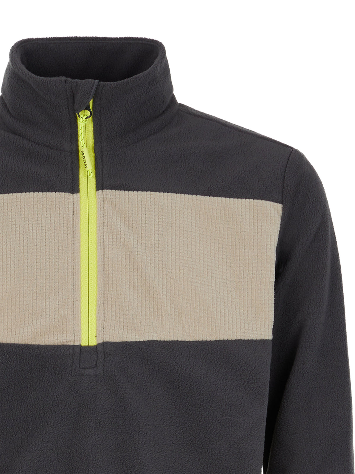 PROTEST PRTMARNIX JR 1/4 zip acti | Deep Grey