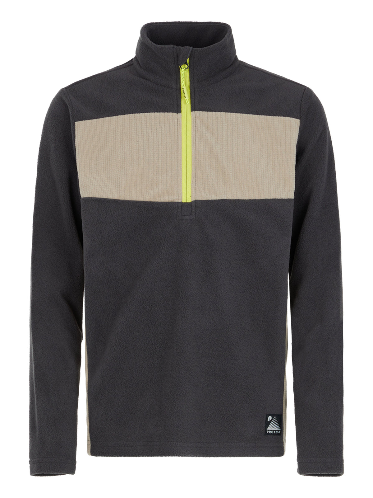 PROTEST PRTMARNIX JR 1/4 zip acti | Deep Grey