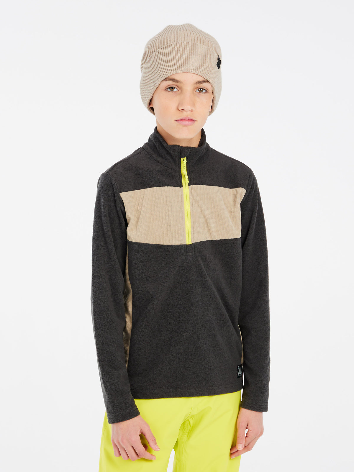 PROTEST PRTMARNIX JR 1/4 zip acti | Deep Grey