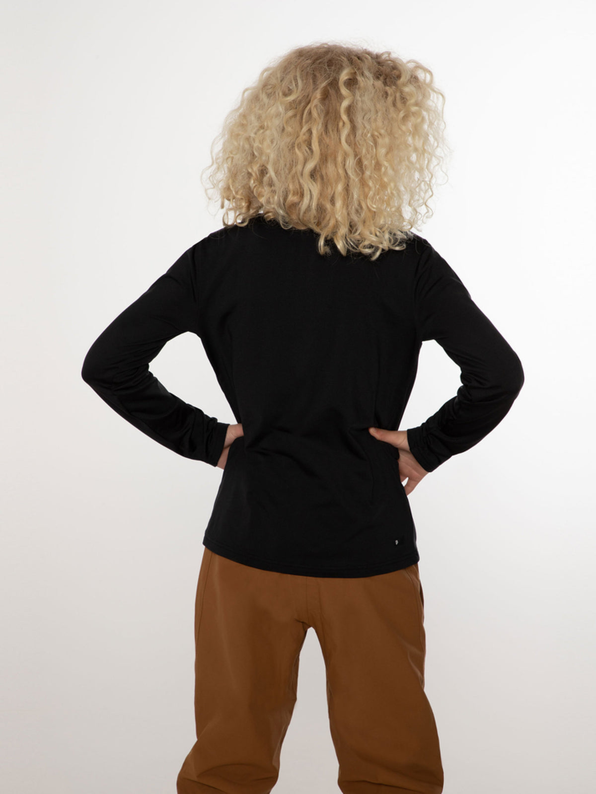 PROTEST REWILLOWY JR Midlayers 1/4 Zip | True Black