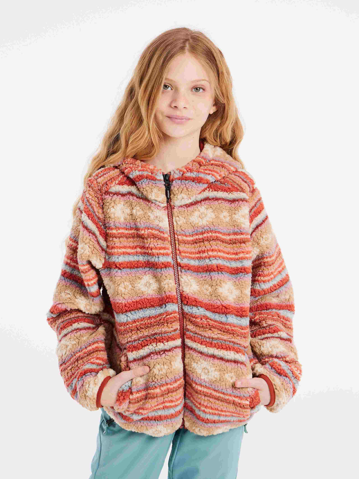 PROTEST PRTPANSY JR fullziptop | Uluru Rust