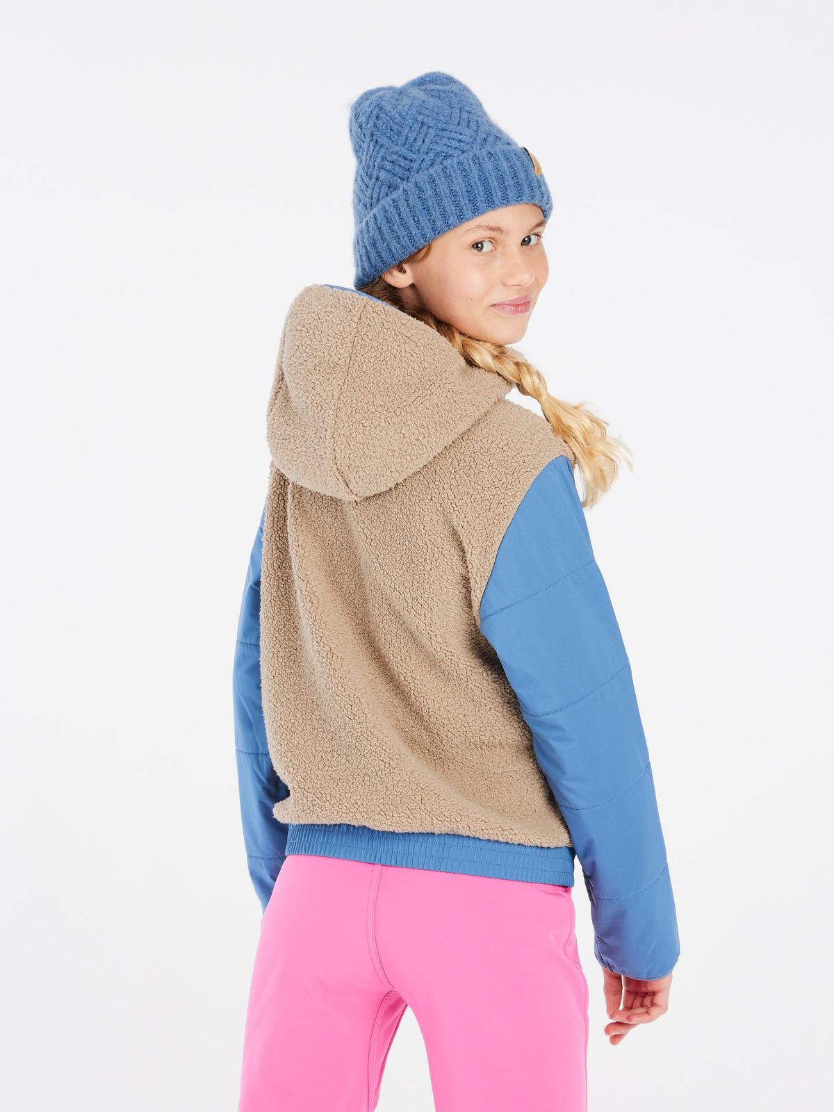 PROTEST PRTMIXI JR fullziphoody | BambooBeige