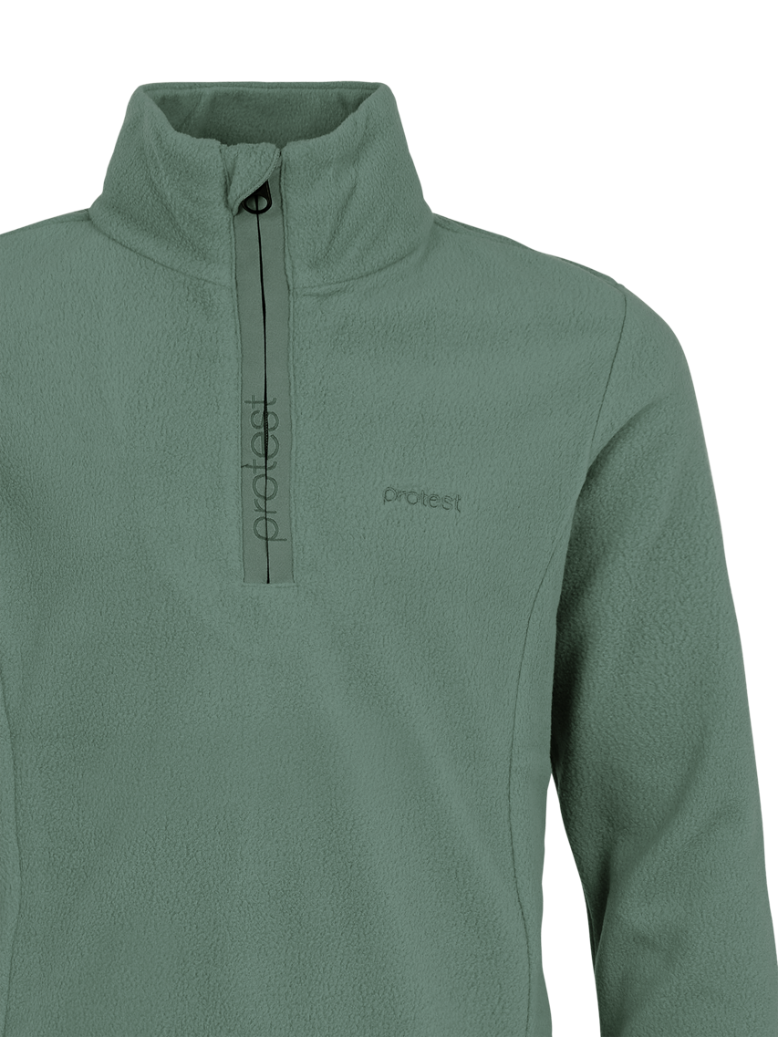 PROTEST MUTEY JR 1/4 Zip Top | Evergreen