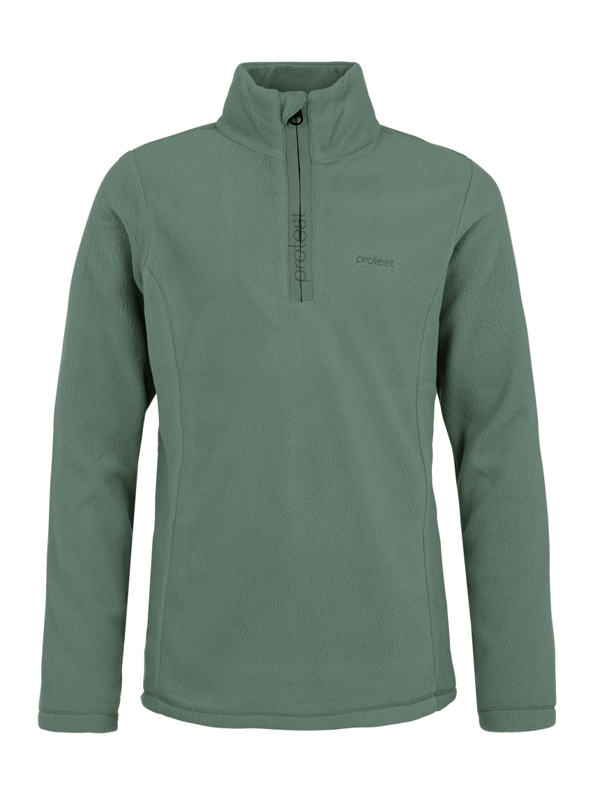 PROTEST MUTEY JR 1/4 Zip Top | Evergreen