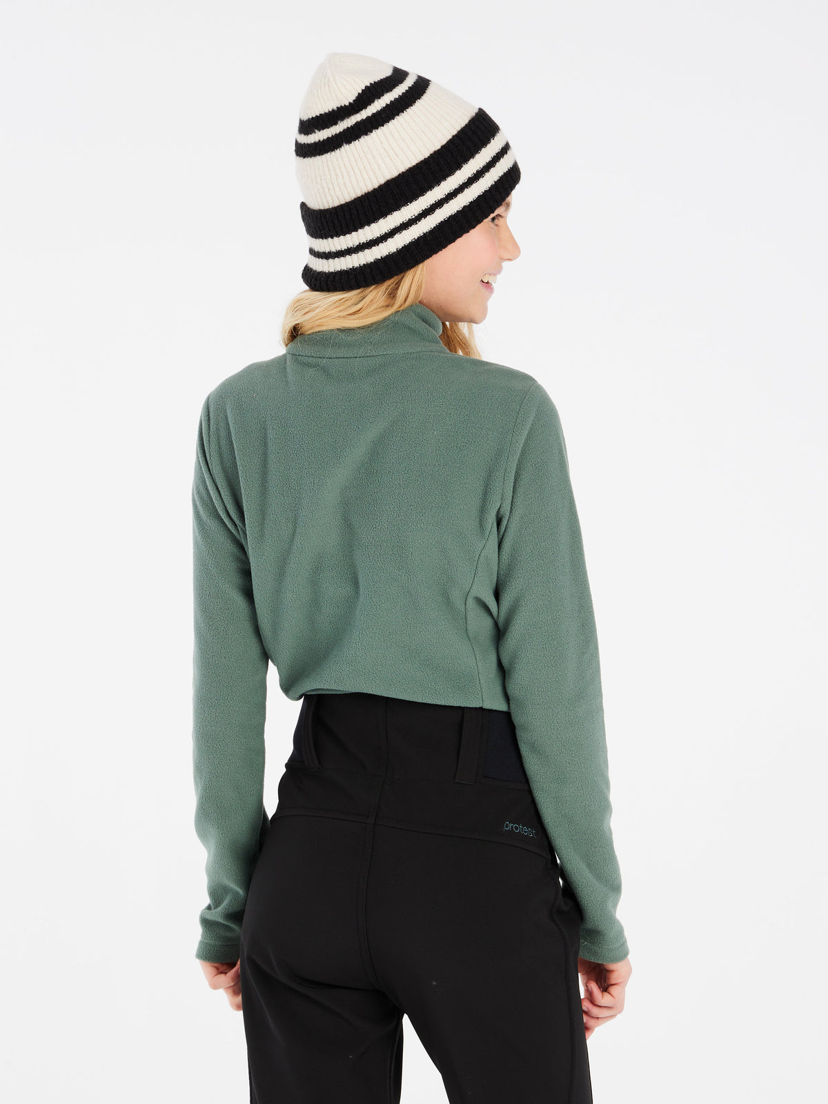 PROTEST MUTEY JR 1/4 zip top | Evergreen