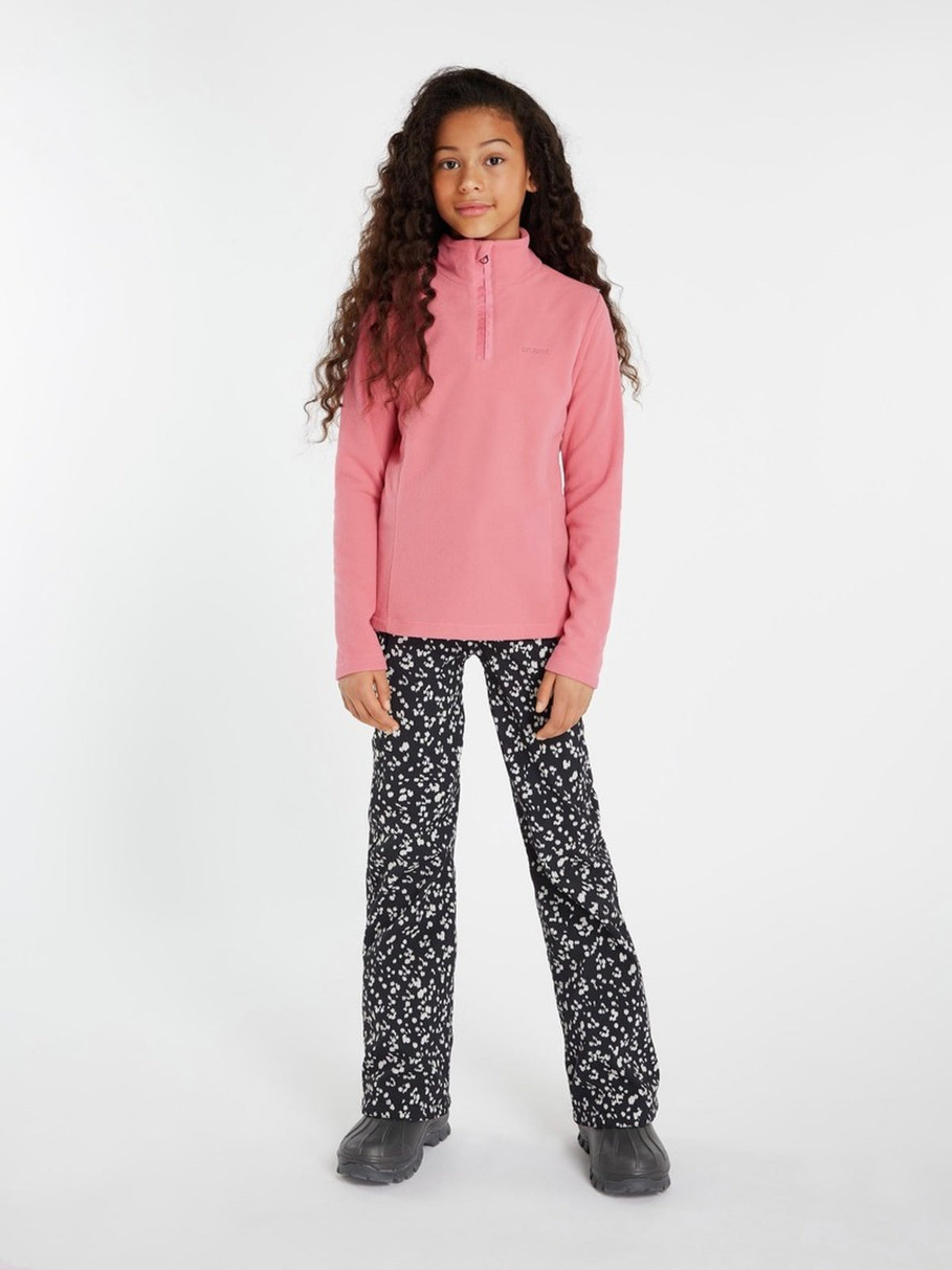 PROTEST MUTEY JR 1/4 zip top | Confettipink