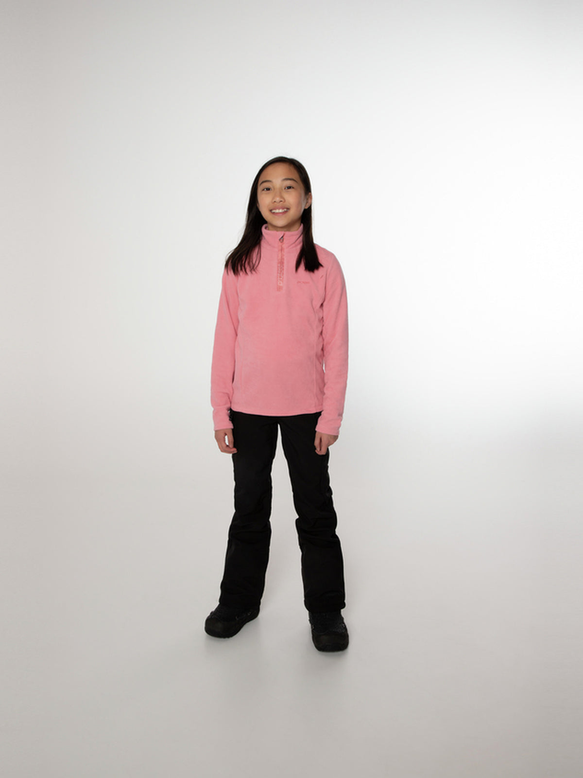 PROTEST MUTEY JR 1/4 zip top | Think Pink