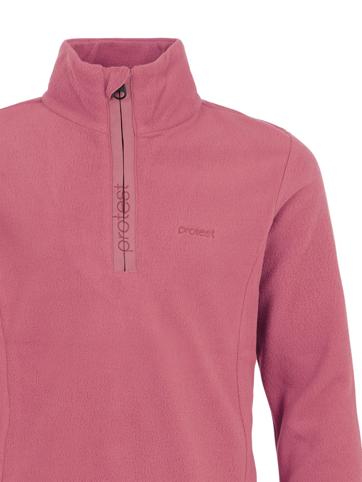 PROTEST MUTEY JR 1/4 zip top | Rose Dust