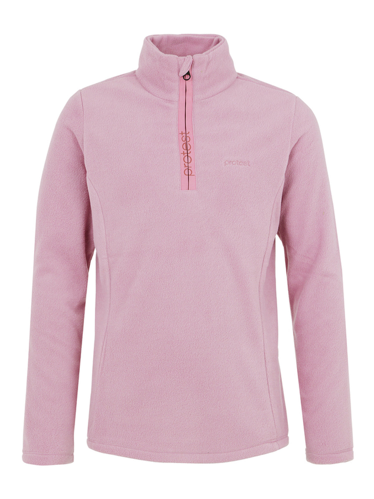 PROTEST MUTEY JR 1/4 zip top | Cameo Pink