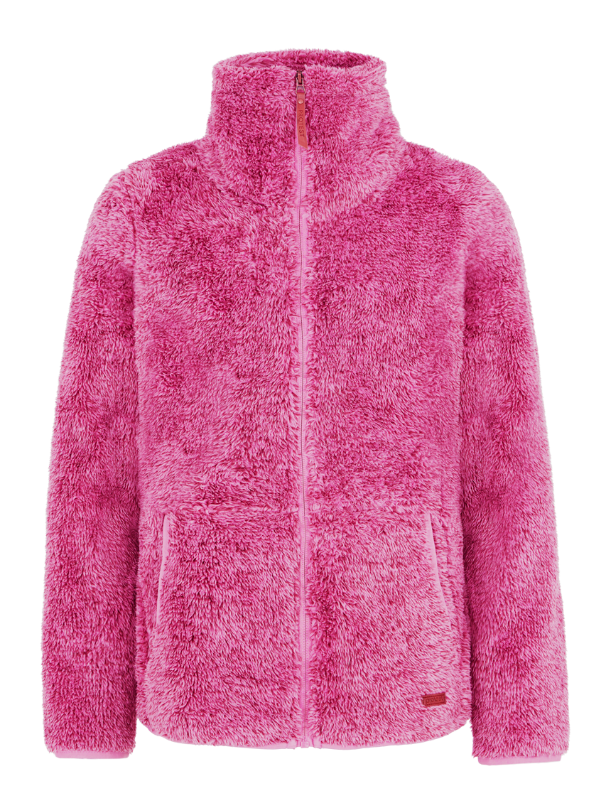 PROTEST RIRI JR Full Zip Top | Foxy Pink