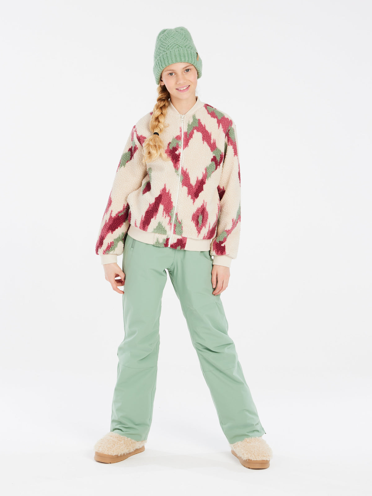 PROTEST PRTSEVEN JR fullziptop | Rose Dust