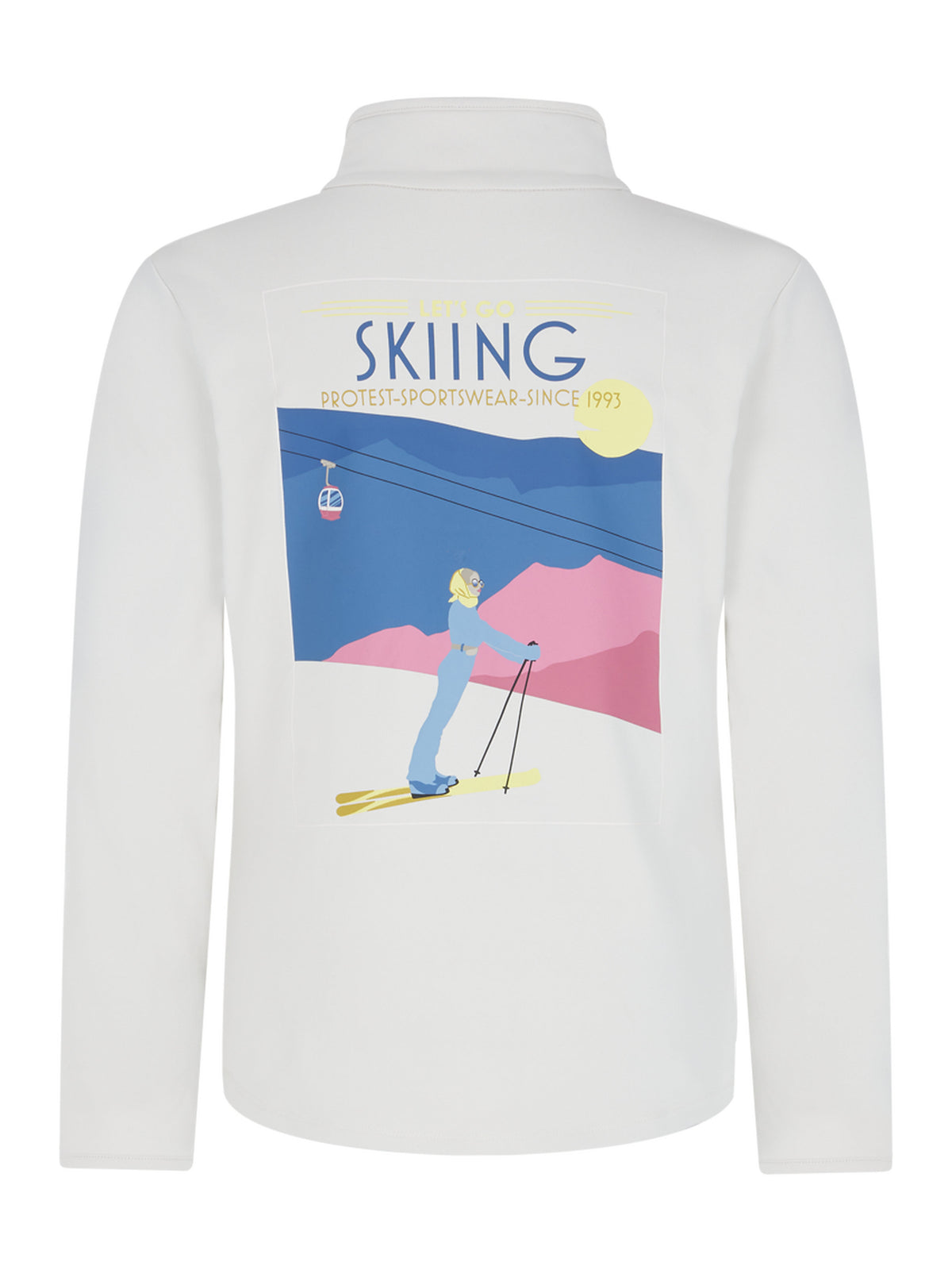 PROTEST PRTDESRA JR 1/4 zip activ | Kitoffwhite
