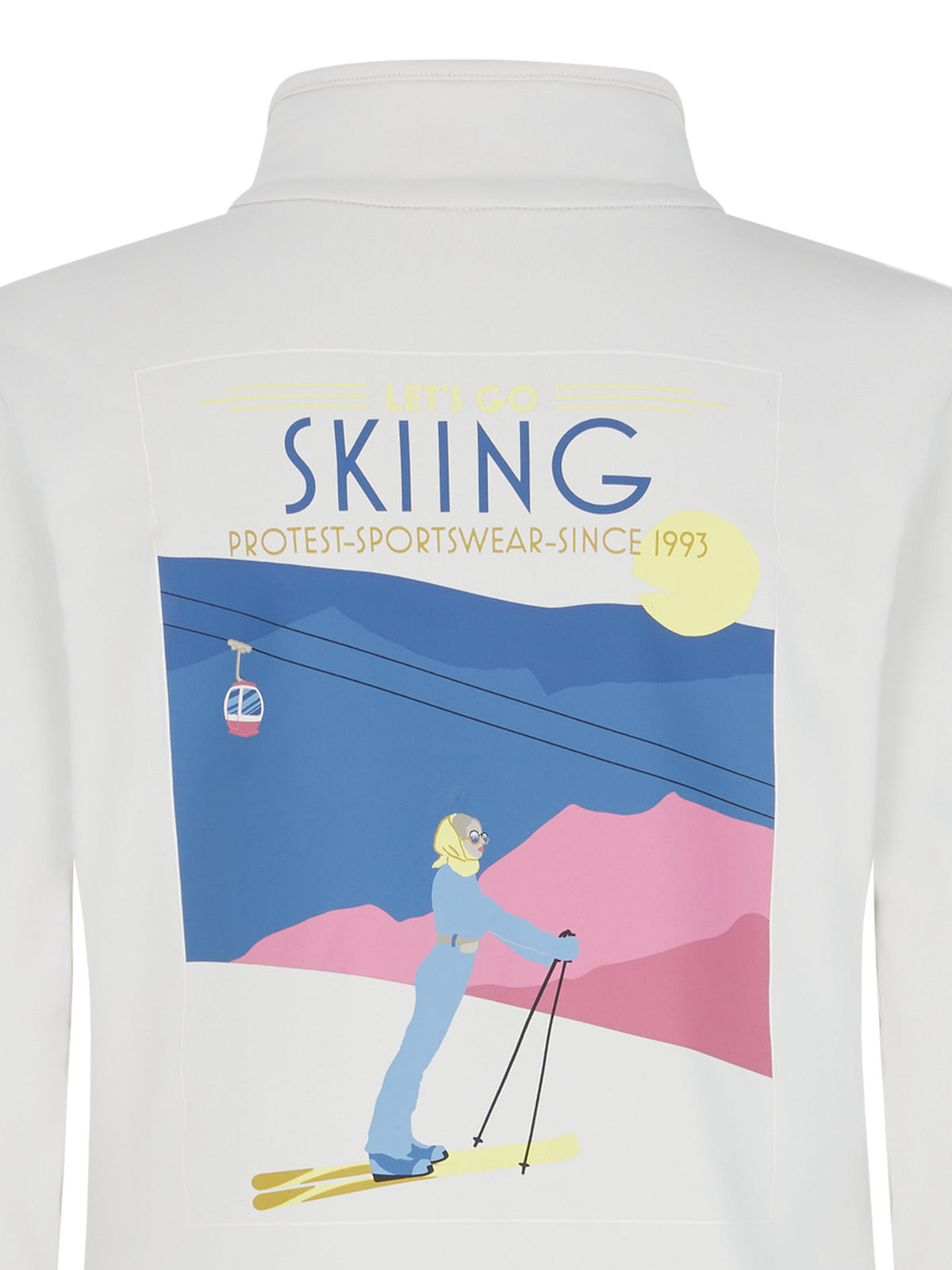 PROTEST PRTDESRA JR 1/4 zip activ | Kitoffwhite